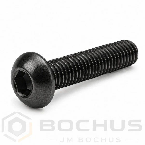 ISO 7380-1  Śruba z łbem kulistym, Czarna.jpg