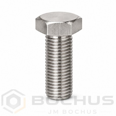 DIN 933 Śruba z łbem sześciokątnym, Stal nierdzewna A2.jpg